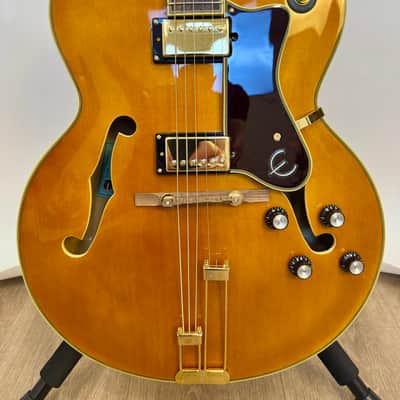 New/Unplayed Epiphone Broadway Reissue with Pau Ferro Fretboard 2019 - 2022 - Vintage Natural with Case image 1