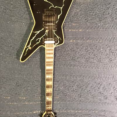 Washburn Dimebag Boogiebolt (Boogiestreet Guitars Custom Shop) 2008 Black w/ Lightning Bolt image 3