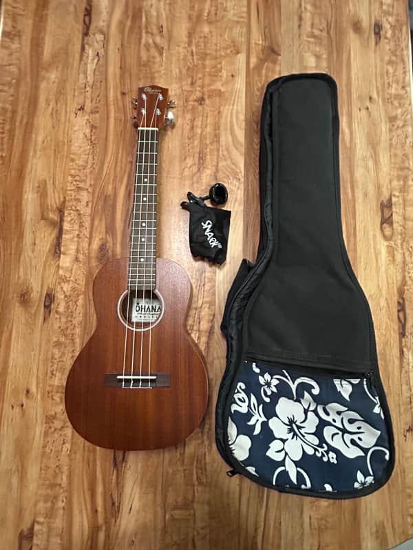 Ohana TK-10 Mahogany Tenor Ukulele 2009 - 2018 - Natural image 1