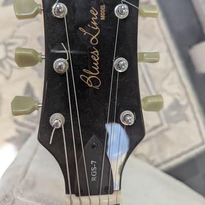 Revelation RGS-7 Blues 2018 2-Tone Tobacco Burst image 2