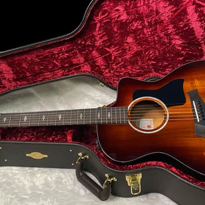 NEW! Taylor 224ce-K DLX Grand Auditorium Acoustic-Electric Guitar - Tobacco - 4.8lbs - Authorized Dealer - G06249 image 9