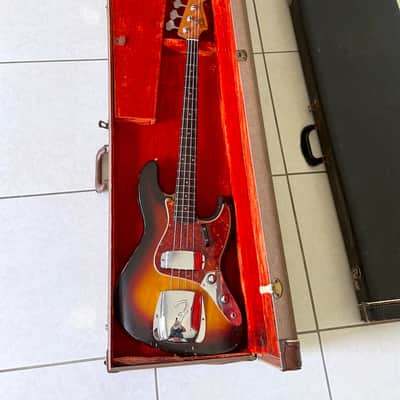 Fender Jazz Bass 1961 - very cool 1st issue "Stack Knob" Jazz ready for your collection ! image 23