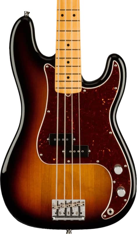 Fender American Professional II Precision Bass Maple Fingerboard, 3-Color Sunburst image 1