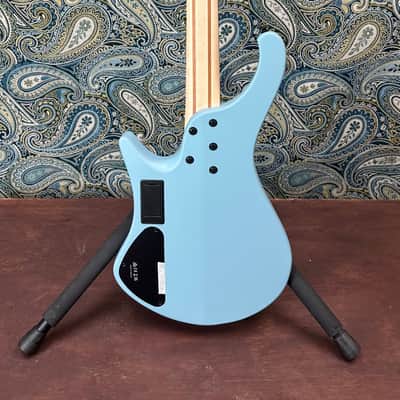 Ibanez EHB600 Workshop Headless 4-String Electric Bass Guitar Purist Blue Matte w/Premium Gig Bag image 6