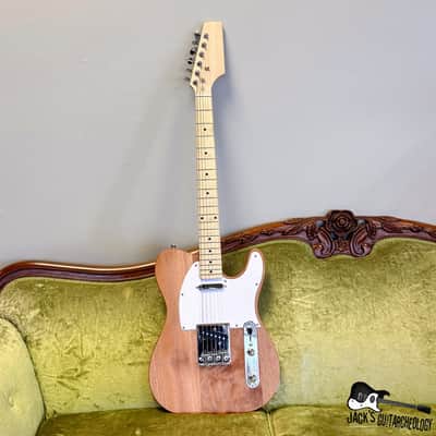 Economy Pre-Made T-Style Kit Electric Guitar *READ* (2020s - Natural) image 8