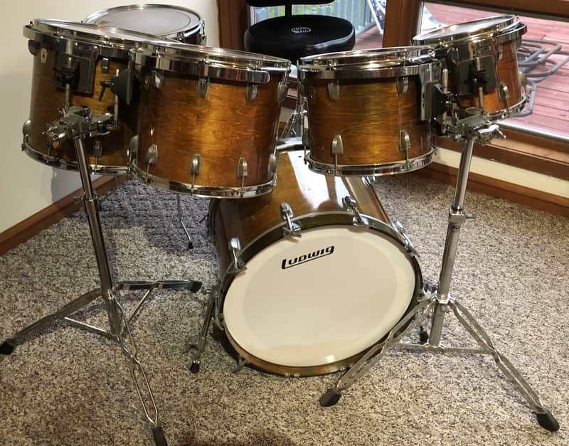Ludwig super classic fusion 1980s - 4 ply shells image 1