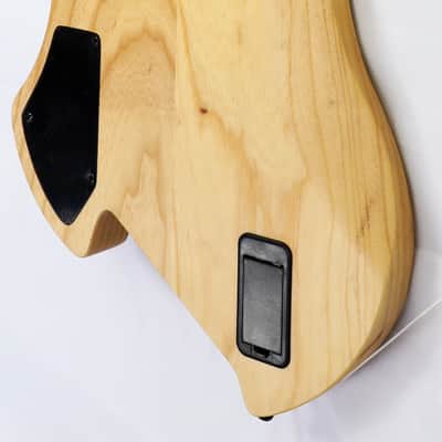 Agile 9 String Fan Fret Headless Guitar CHIRAL NIRVANA 92528 RL MOD SS Oceanburst Flame image 7