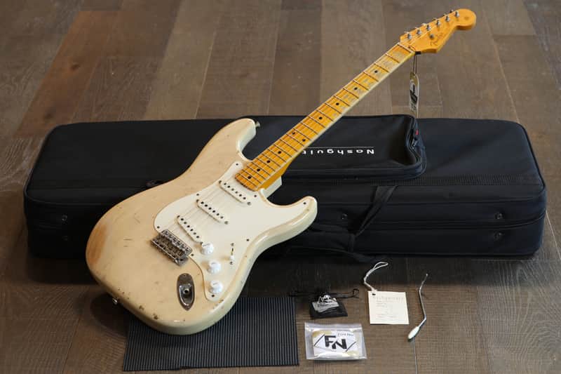 2009 Nash Guitars S-57 with Lollar Pickups Electric Guitar Blonde Factory Relic + OC image 1