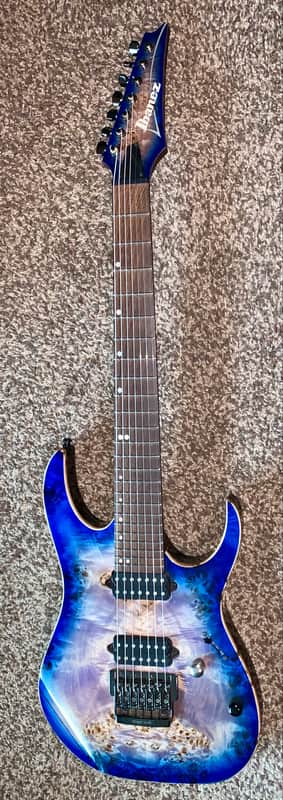 Ibanez RG1127PBFX-CIF 7弦ギター Ibanez RG1127PBFX RG Premium 7-String Electric Guitar Caribbean