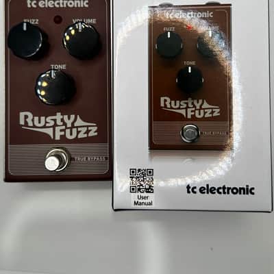 TC Electronic Rusty Silicon Fuzz 2017 - Present - Dark Red image 1
