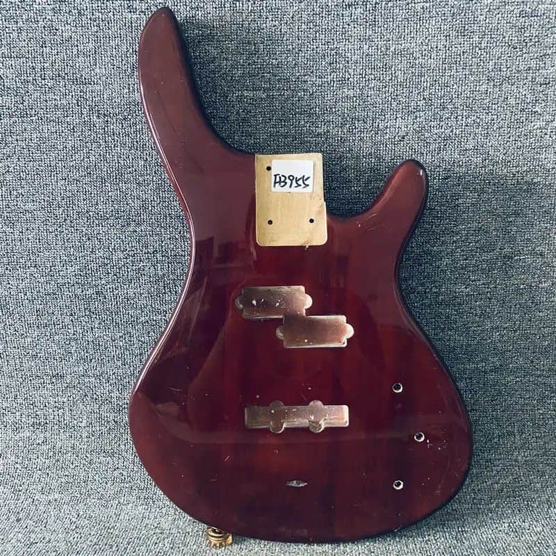 Wine Red P/J Bass Body Blank for DIY Build image 1