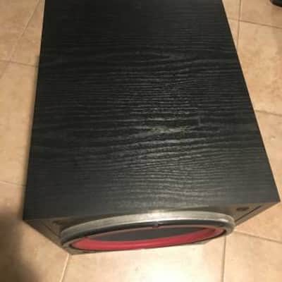 Cerwin-Vega LW-12 Subwoofer 2000s Black/Red | Reverb