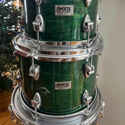 Ayotte Custom 4-piece Drum Kit 10,12,14,20 Ray Era Early 90's image 2