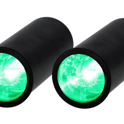 Rockville 4 PACK MINI HALO BLACK DJ Wash Lights+Bag, Wireless DMX/Rechargeable image 3