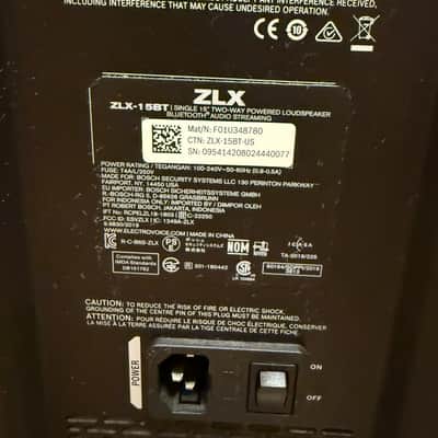 Electro-Voice ZLX-15BT 15" 1000-Watt Powered Speaker with Bluetooth 2018 - Present - Black image 3