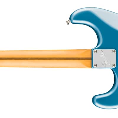 Fender American Professional Classic Stratocaster HSS, Maple Fingerboard, Faded Lake Placid Blue Model #: 0114952379 image 2