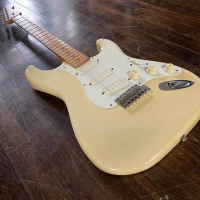 2002 Fender ST-54 95LS 1954 Reissue Stratocaster Eric Clapton Specs Vintage White V Neck prof MIJ image 5