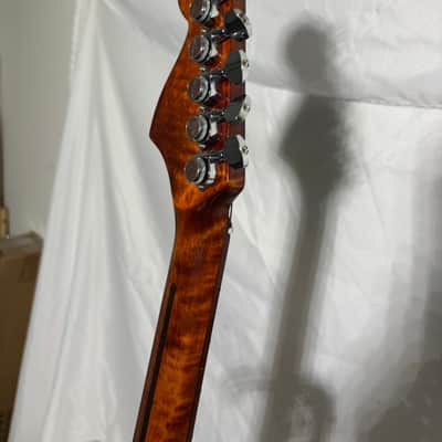 Partscaster Strat Style guitar 2025 - sienna burst image 8