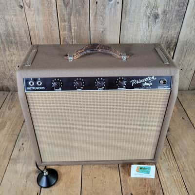 Fender Princeton 6G2 1962 Serviced Excellent - Brown image 2