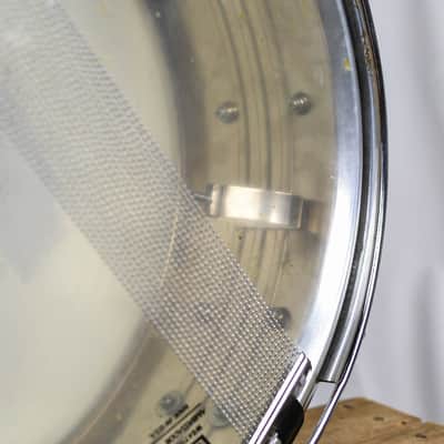 1970s Pearl 5x14 "Jupiter" B-4514 Chrome Over Brass Snare Drum image 10