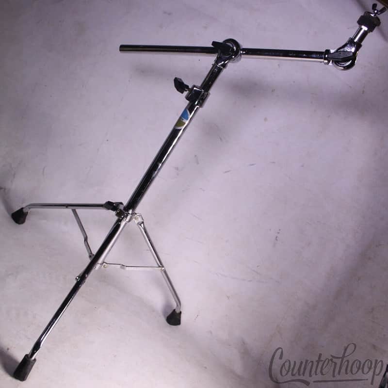 *Ludwig Hercules Boom Cymbal Stand Telescoping Arm Crash #1411 Heavy Vintage 70s image 1