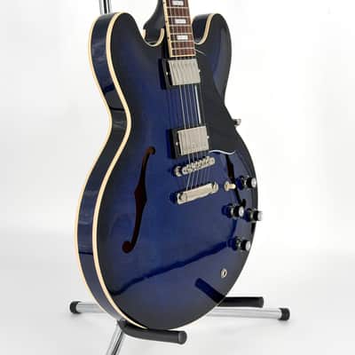 2024 Gibson ES-335 Figured – Deep Ocean Burst image 9