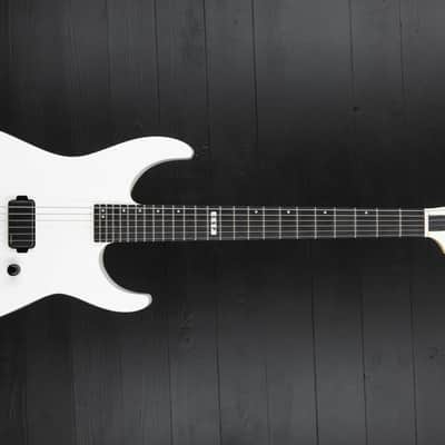 ESP E-II M-I Neck Thru NT SW - Snow White image 4