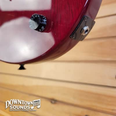 Epiphone Les Paul Junior Double Cut - Trans Red, Wilkinson Tuners, 6lbs 3oz image 5