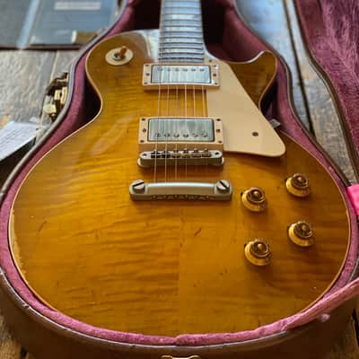 Gibson Custom Shop Heavy Aged 2014 Hand Selected 1959 Les Paul Standard Historic Reissue Green Lemon (R9) image 3