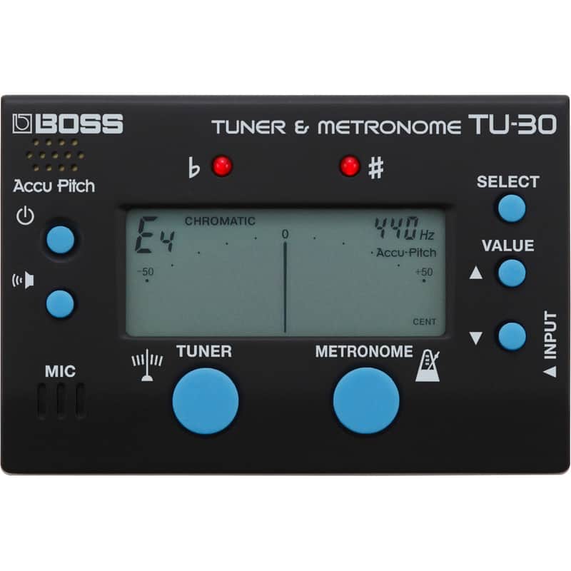 Boss TU-30 Chromatic Pedal Tuner & Metronome image 1