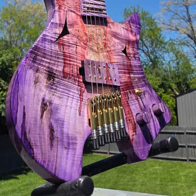 Dark Art Guitars -Dreamweaver - headless guitar- semi-hollow body image 5