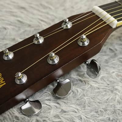 Vintage 1980's Yamaha FG-200D Orange Label Acoustic Guitar Made in Japan image 12