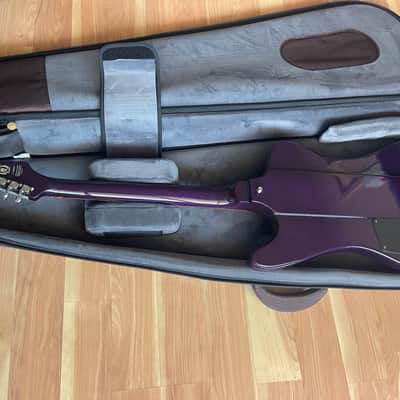 Spider Hardrock Series Electric Guitar Purple Sparkle Dual Humbuckers w/ Hard Case image 4