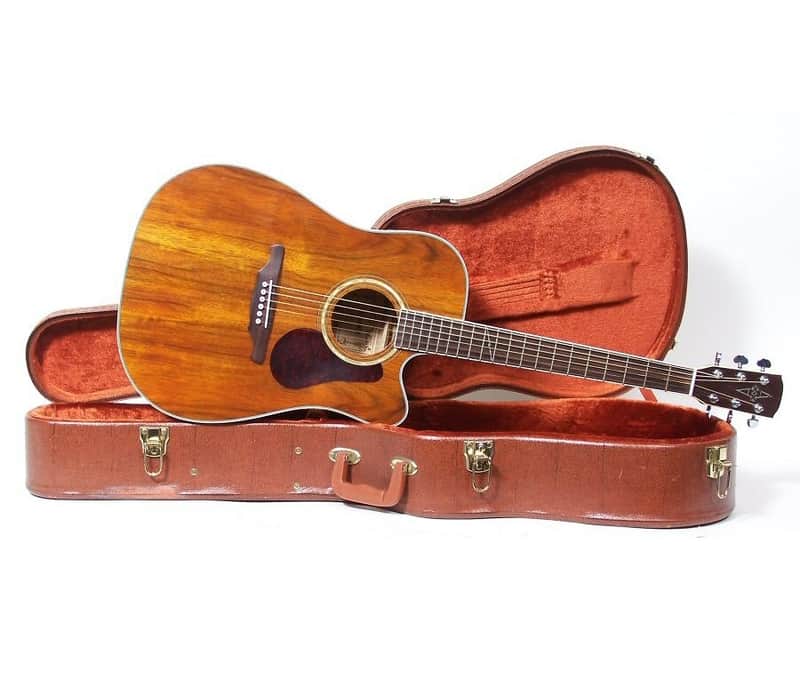 Alvarez AD60CK Artist Series Dao Koa Dreadnought Acoustic-Electric Cutaway W/CASE image 1