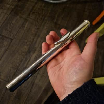 Yamaha YFL-211 Student Flute 1990s - Silver image 4
