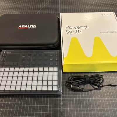 Polyend Synth Desktop - MINT Bundle - w/ Decksaver & Analog Case image 1