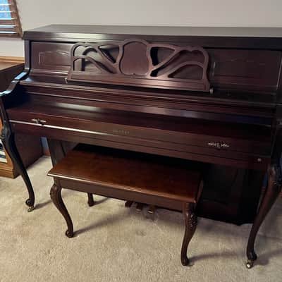 Weber Console Piano SN 1769828 - Walnut image 3