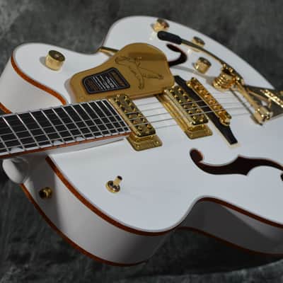 Gretsch White Falcon Hollow Body with String-Thru Bigsby w/ FREE Same Day Shipping image 5