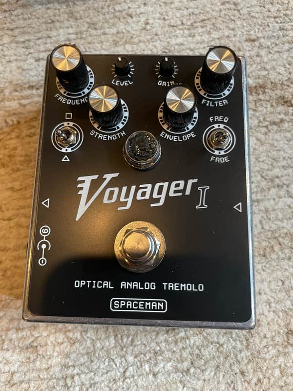 Spaceman Voyager I Optical Analog Tremolo 2010s - Silver Edition image 1