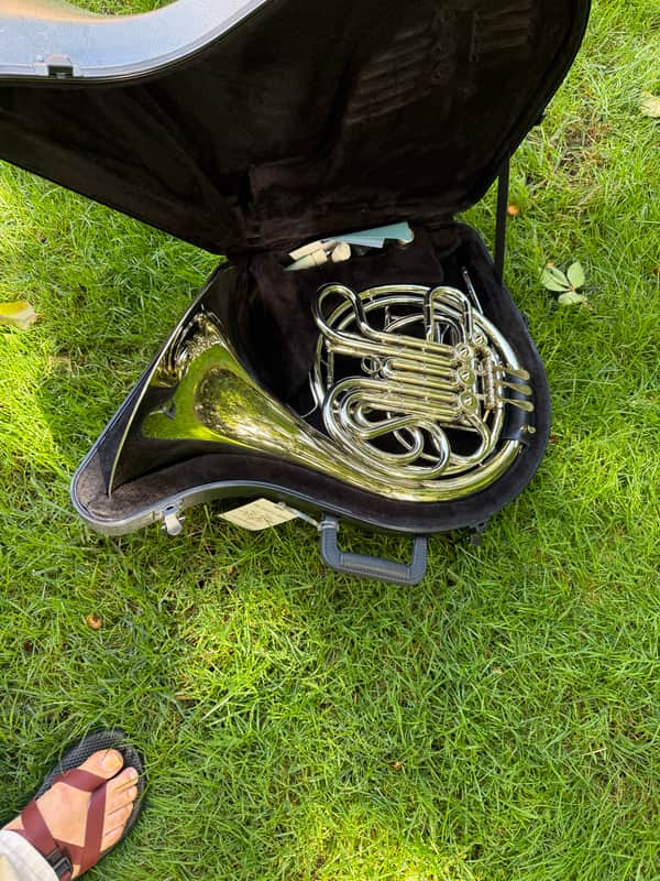 C.G. Conn 8D CONNstellation Professional Model Double French Horn with Fixed Bell 2010s - Nickel-Silver image 1