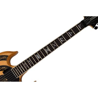 Wylde Audio RawTop Warhammer FR Norse Dragon Bullseye Guitar B-Stock 0175 image 3
