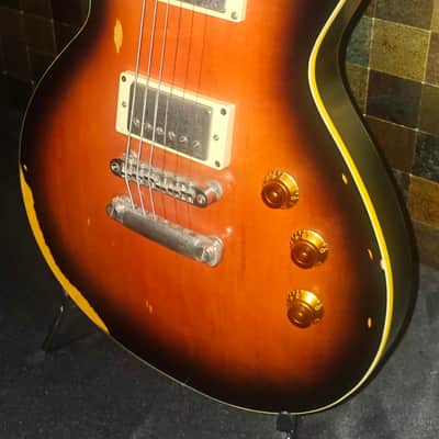 LTD EC-256 Distressed w/Ernie Ball Custom Gauge Strings and Strap image 1