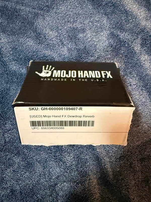 Mojo Hand FX Dewdrop Reverb image 1