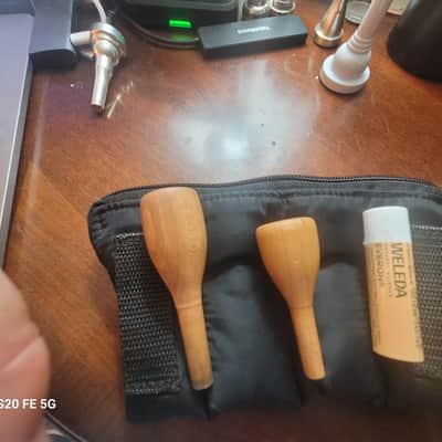 Jeem Wooden Trumpet and Flugel Mouthpiece 3C 2025 - Wood image 1