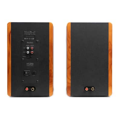 Audizio KS01B Regallautsprecher aktiv Set 120W BT Wood image 10