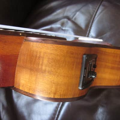Luna High Tide Koa Soprano Acoustic Electric Ukulele UKE HTS KOA w/ Gig Bag image 2