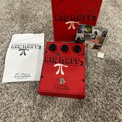 Electro-Harmonix / JHS Big Muff 2 Dual Op-Amp Fuzz 2025 - Red image 1