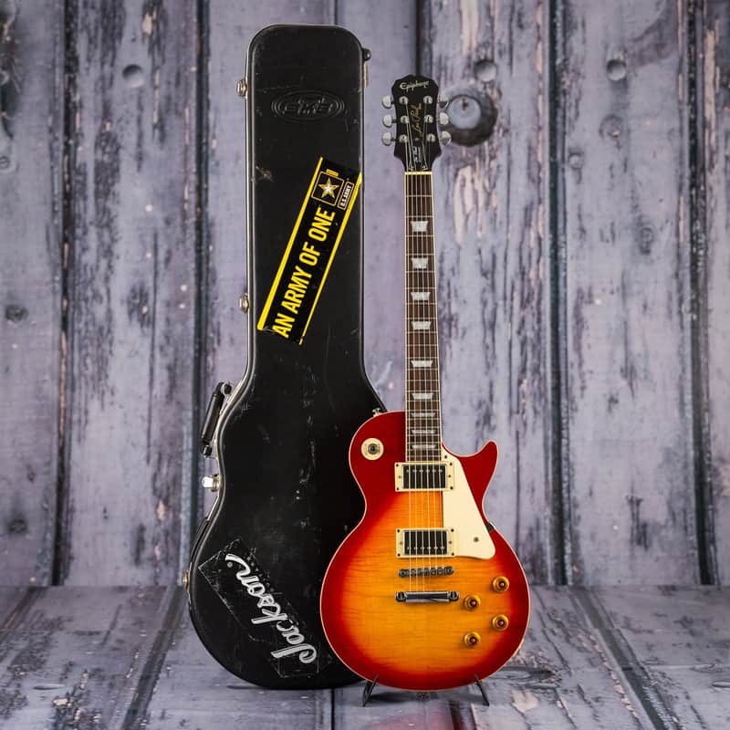Epiphone 2004 Les Paul Standard - Cherry Sunburst | Reverb