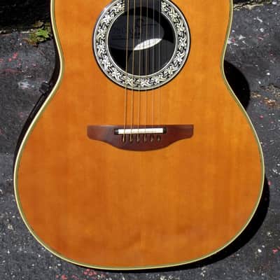 Ovation 1712 Custom Balladeer 1990 Natural | Reverb España