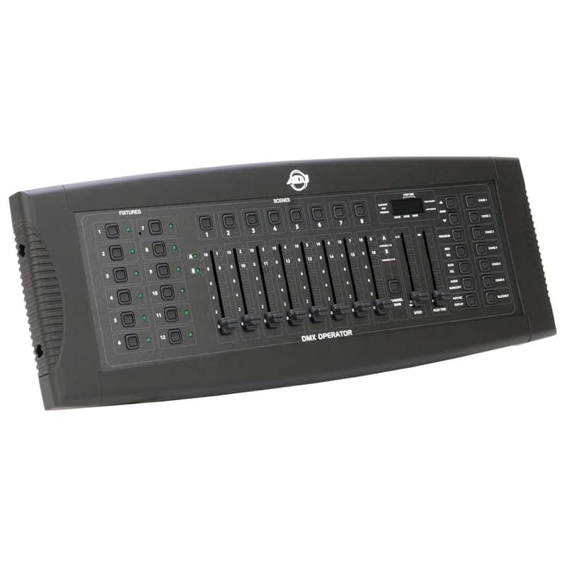 ADJ Products, DMX Operator, 192-Channel DJ DMX 512 with 6 Chase Programs and 8 Fade Switches